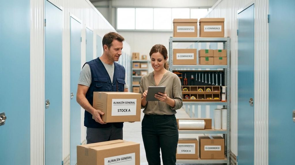 Guía logística para almacenar stock y herramientas profesionales 2